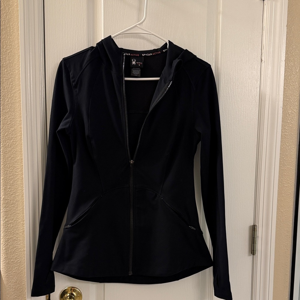 Women Spyder active light jacket size Small